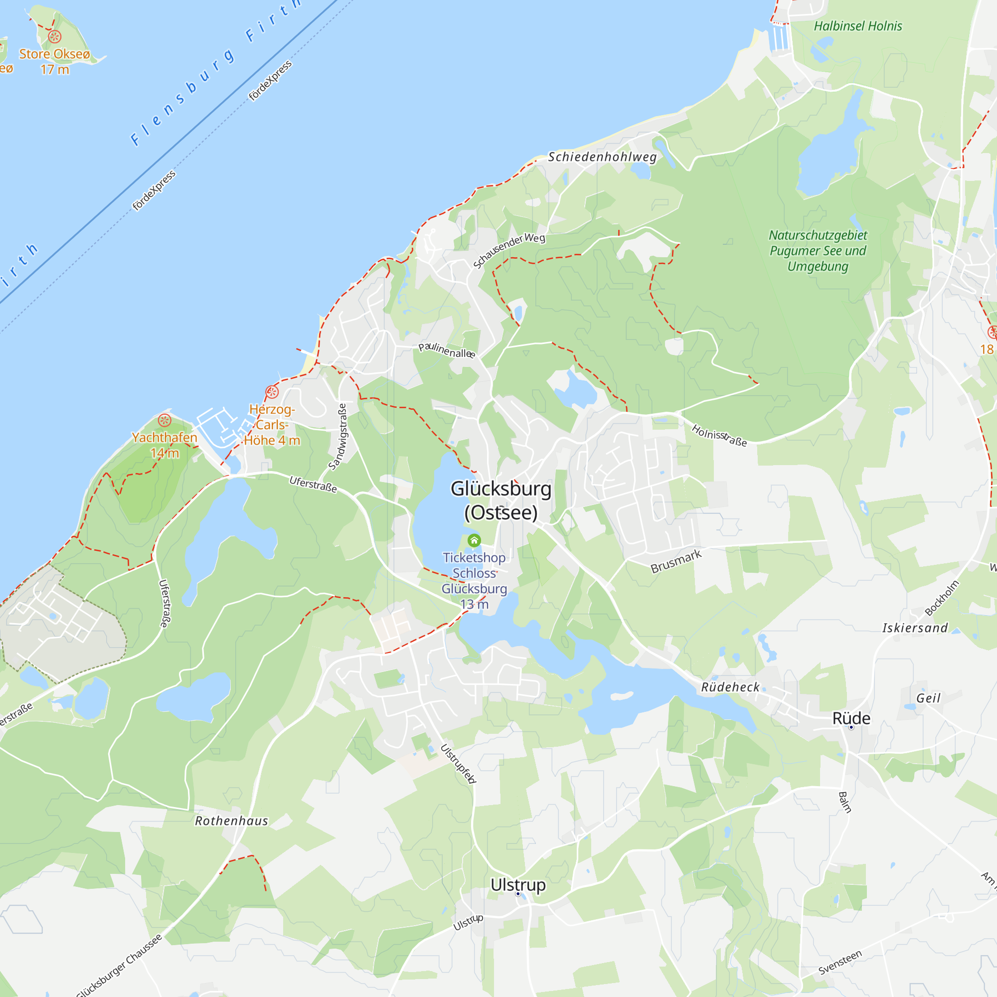 Touristinformation map