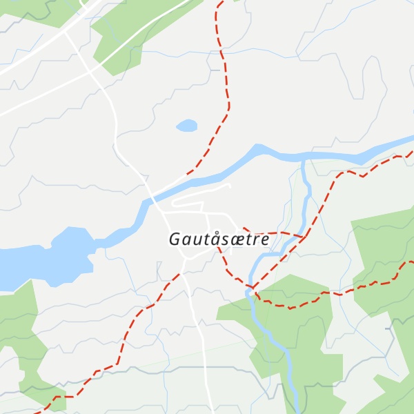 Map of Hageseter