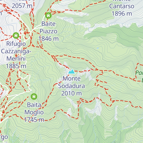 Map of Monte Sodadura