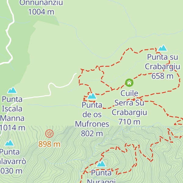 Map of Cuile Mufrones II