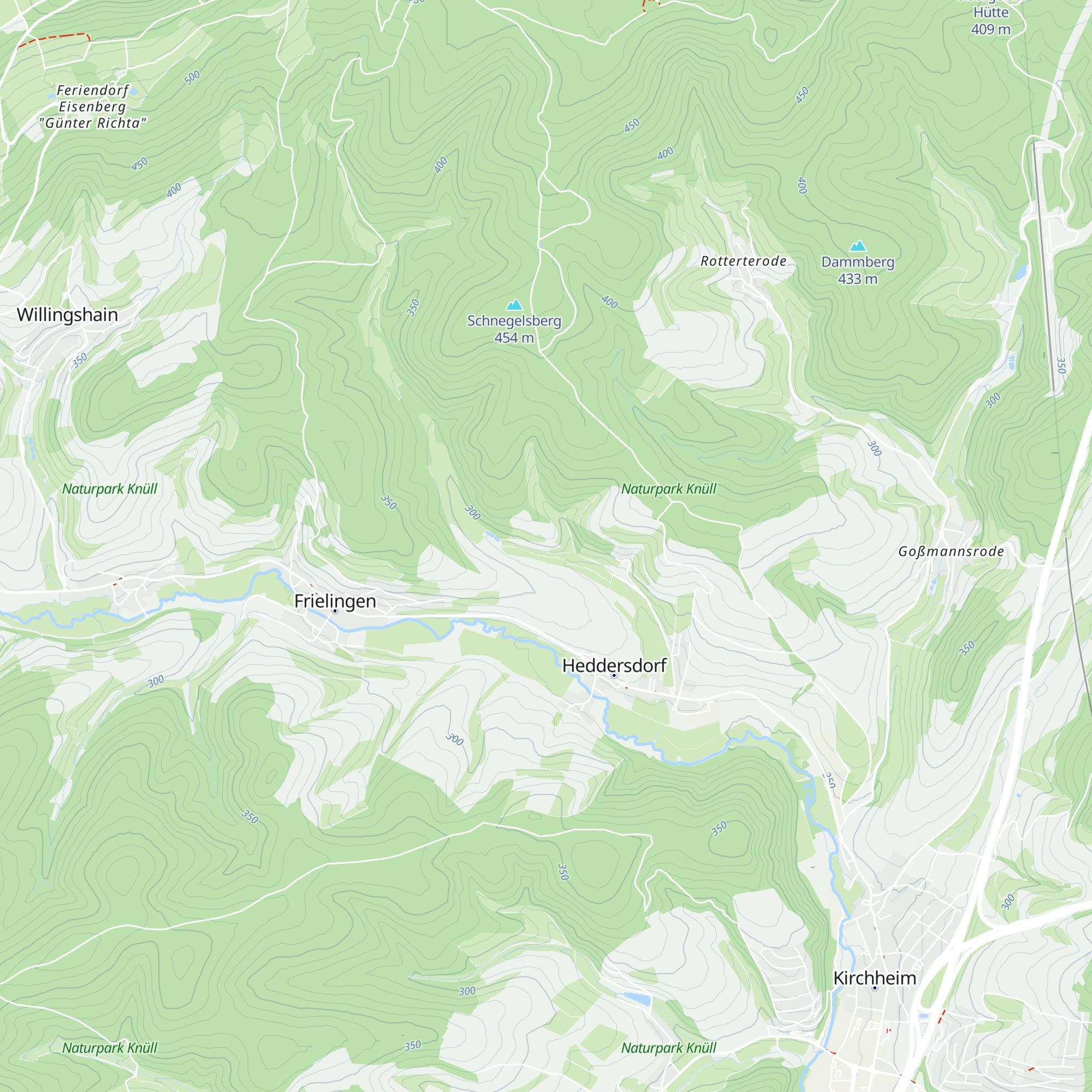 Mittelberg-Hütte map