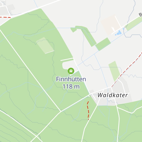 Map of Finnhütten