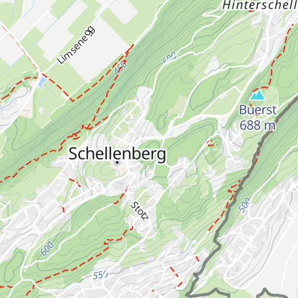 Map of Wolfsböchel