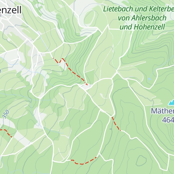 Map of Spechtehütte