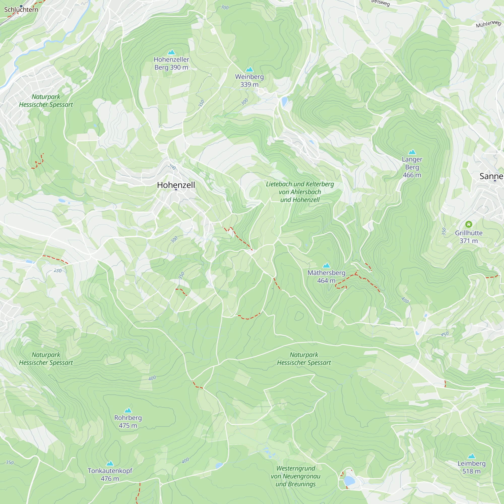 Spechtehütte map