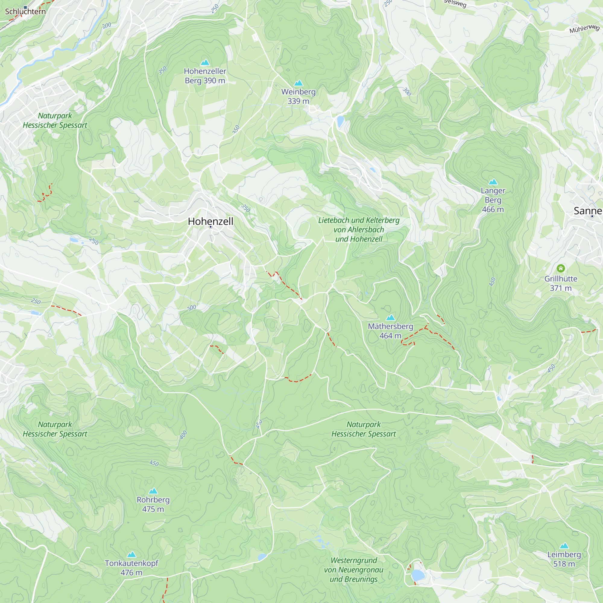 Spechtehütte map