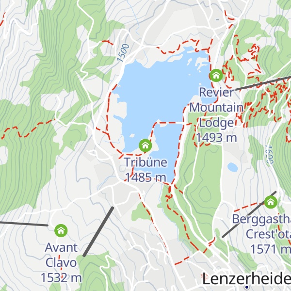 Map of Tribüne