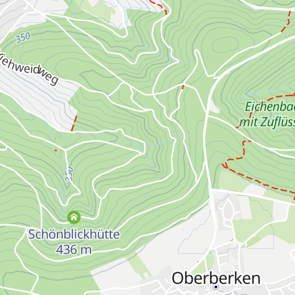 Map of Aichenbachhütte