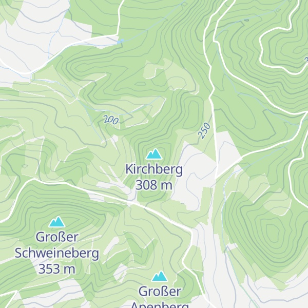 Map of Kirchberg