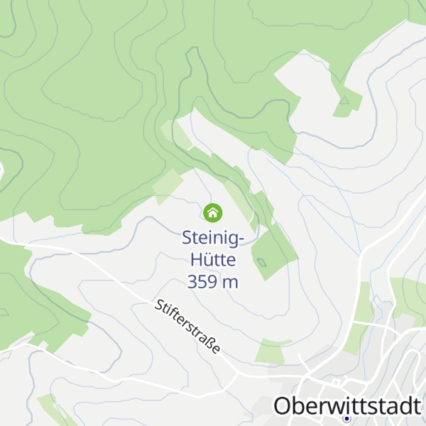 Map of Steinig-Hütte