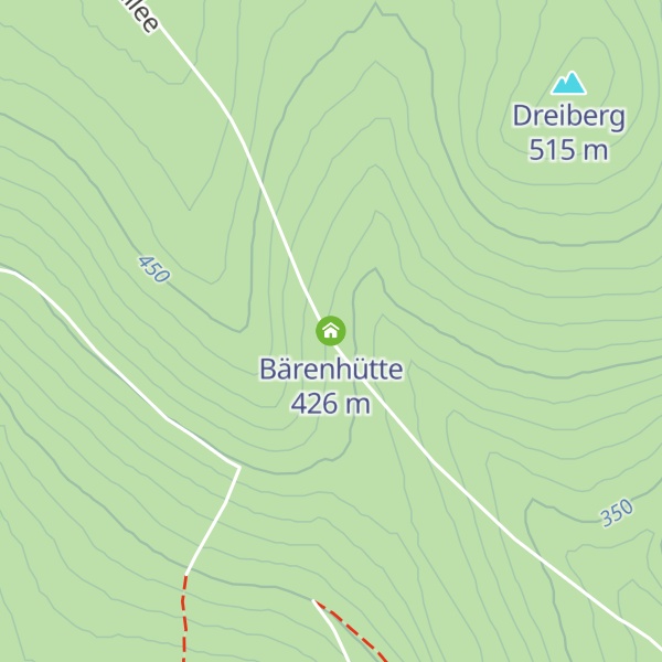 Map of Bärenhütte