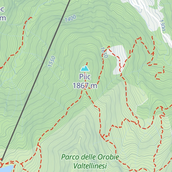 Map of Baita di Piic