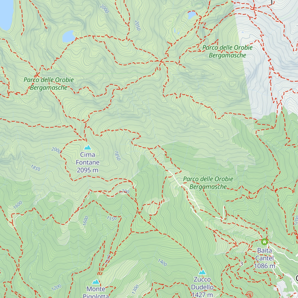 Baita Ciarelli map