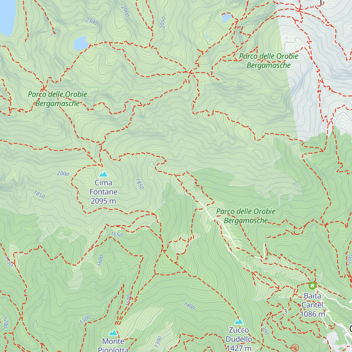 Baita Ciarelli map