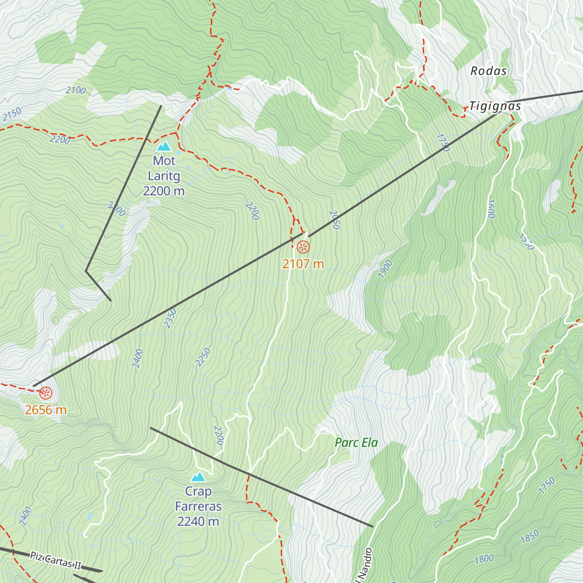 Alp Somtgant map