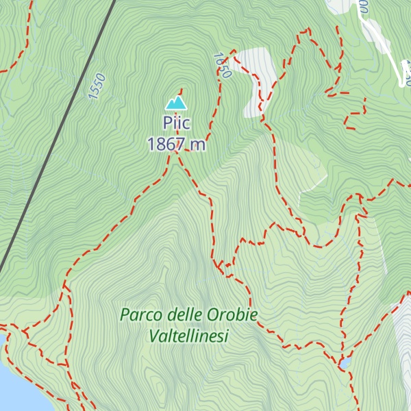 Map of Fabbricato alpeggio