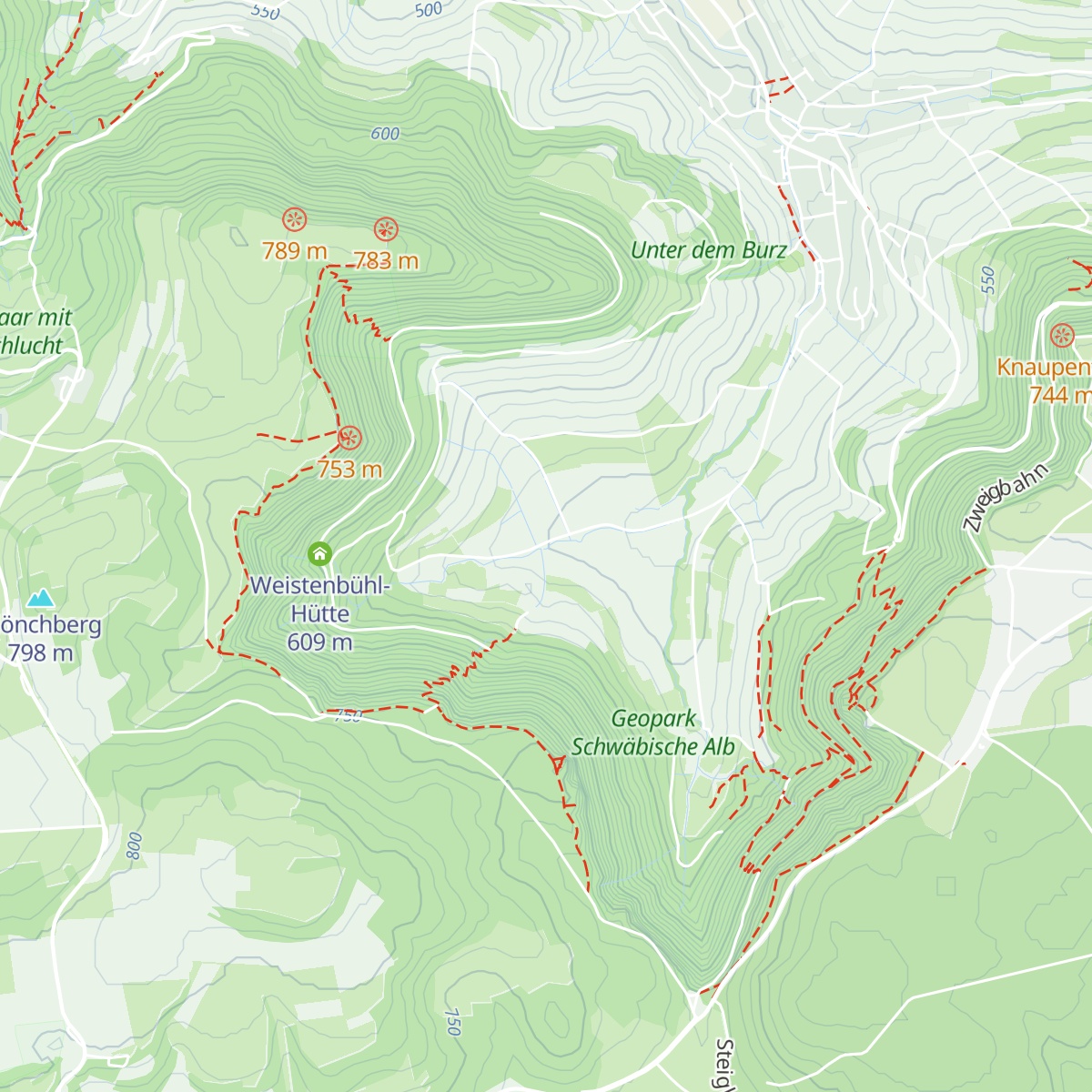 Rohrachhütte map