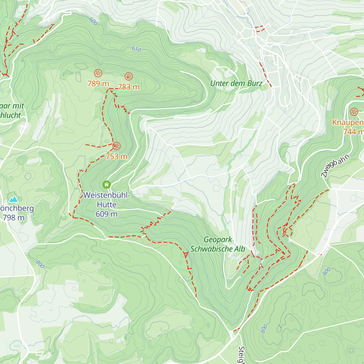 Rohrachhütte map