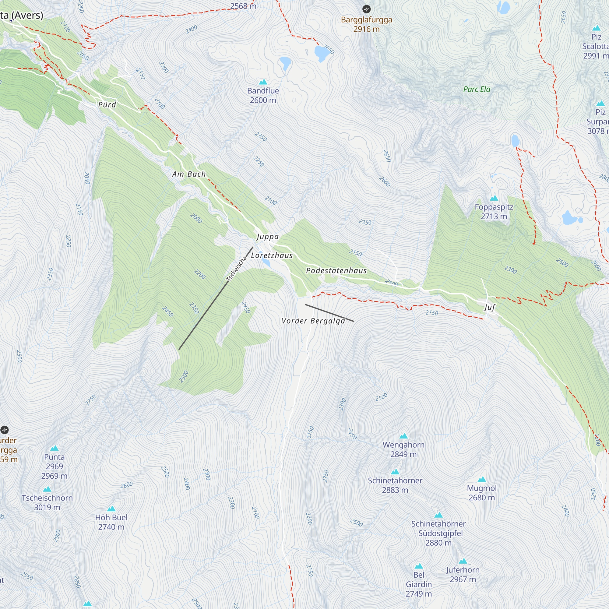 Cavetta map