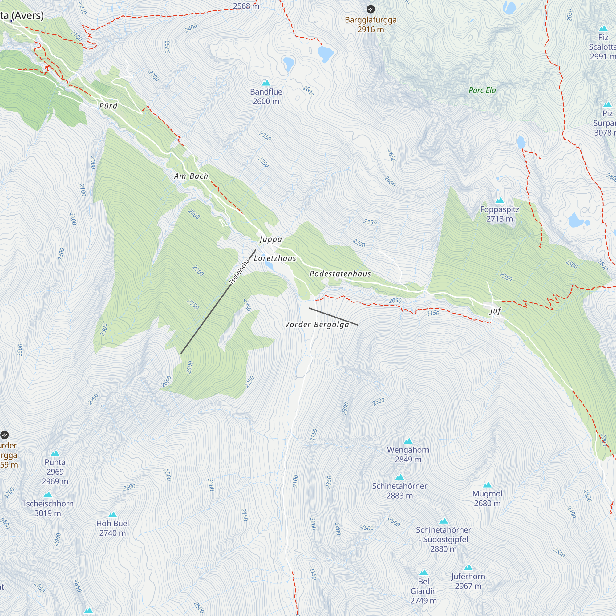 Cavetta map