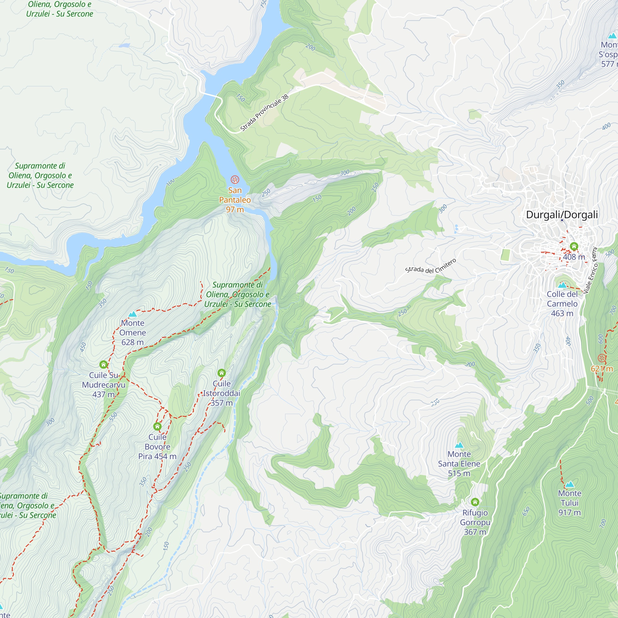 Cuile Istiporo map