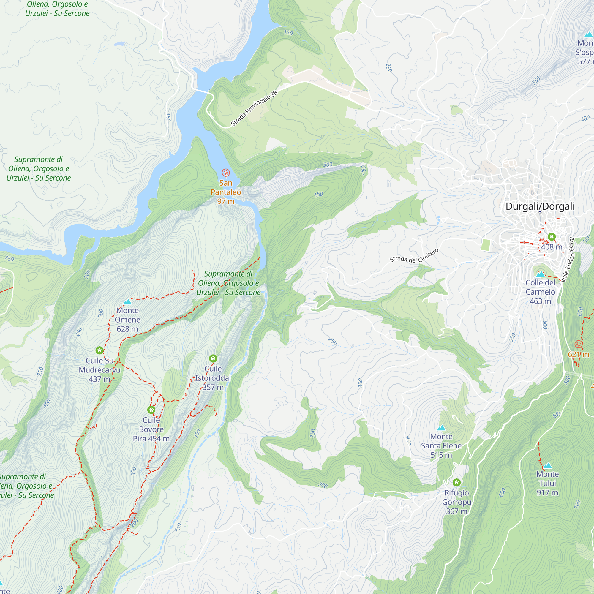 Cuile Istiporo map