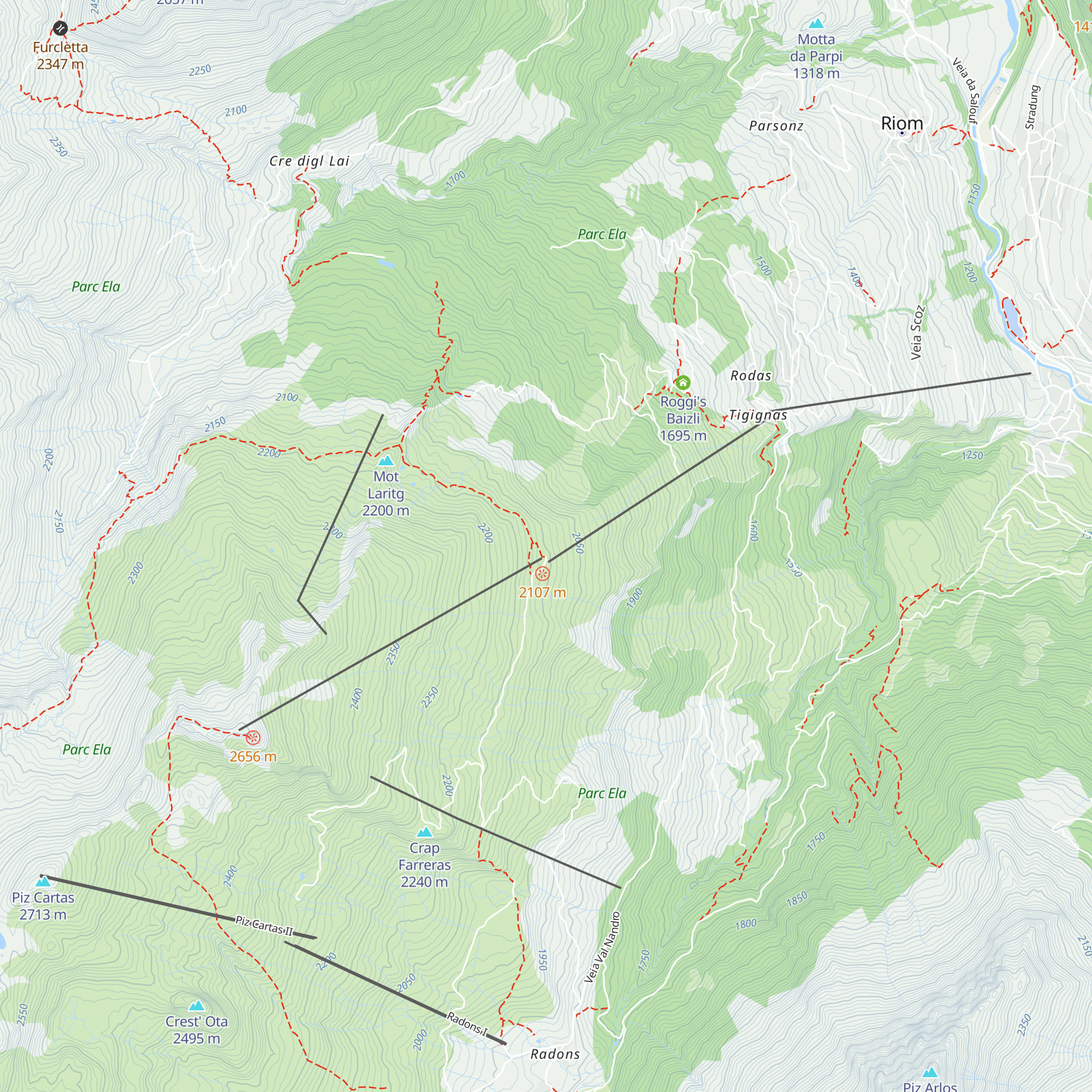 Berghaus Somtgant map