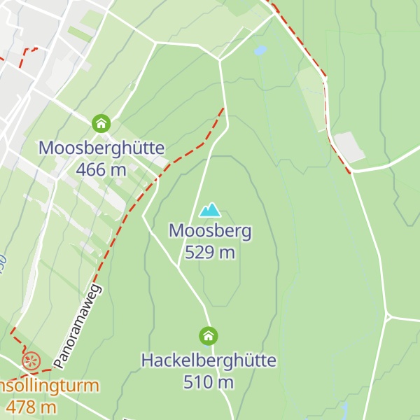 Map of Moosberg