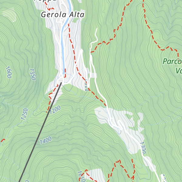 Map of Cappelletta dedicata alla Madonna