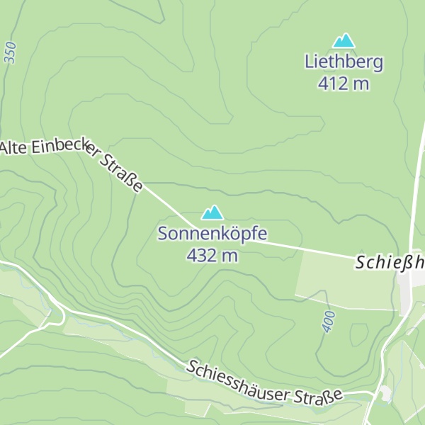 Map of Sonnenköpfe