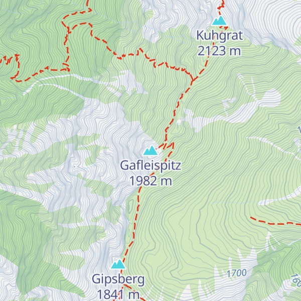 Map of Gafleispitz