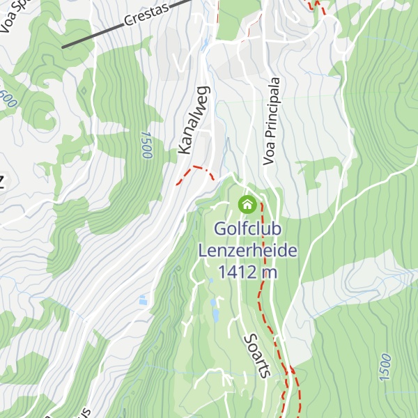 Map of Driving Range