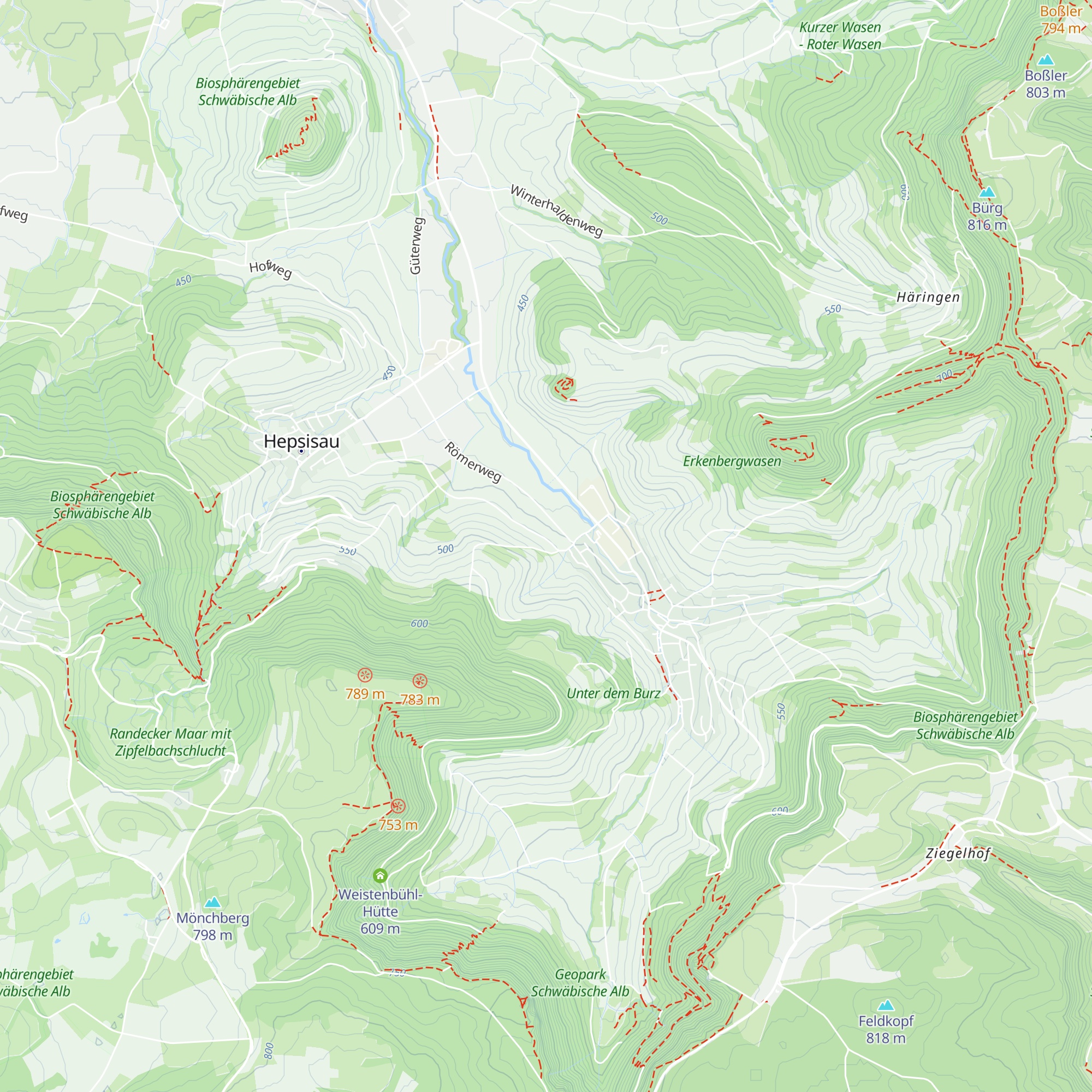 Ziegelhütte map