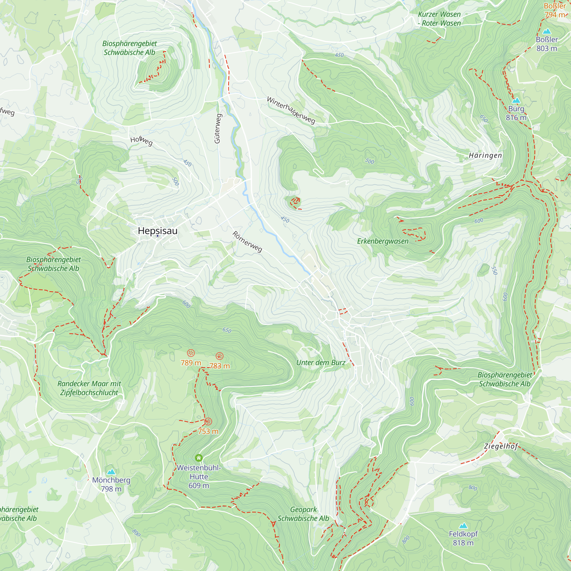 Ziegelhütte map