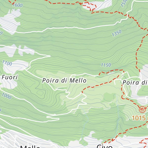 Map of Casa degli Alpini