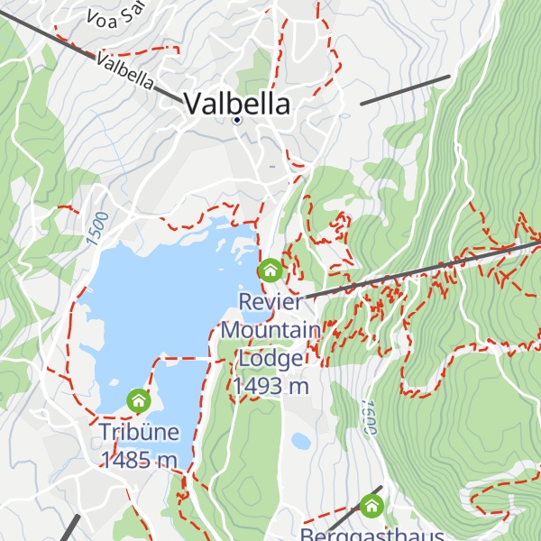 Map of Revier Mountain Lodge