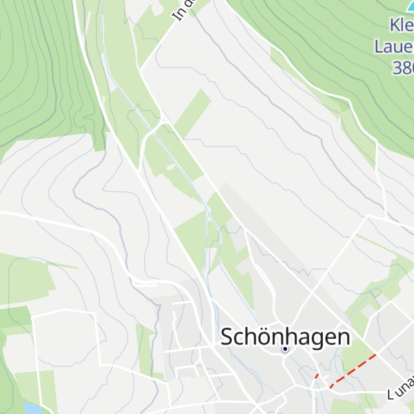 Map of Grillhütte des Heimat- und Kulturvereins Schönhagen e. V.