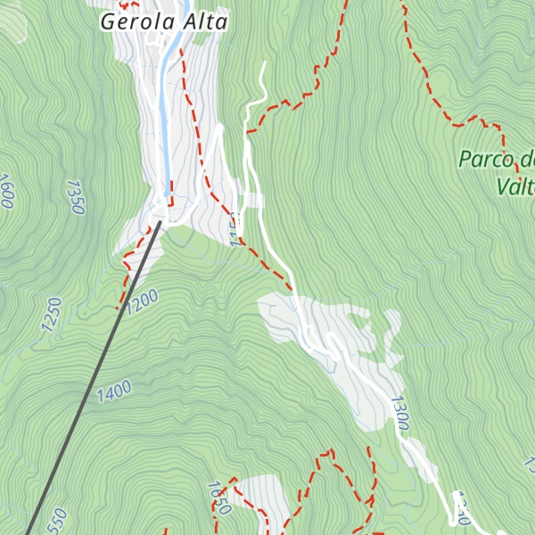 Map of Cappelletta dedicata alla Madonna