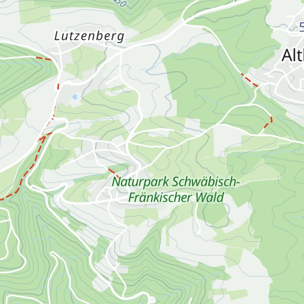 Map of Haube