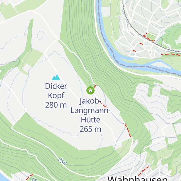 Map of Jakob-Langmann-Hütte