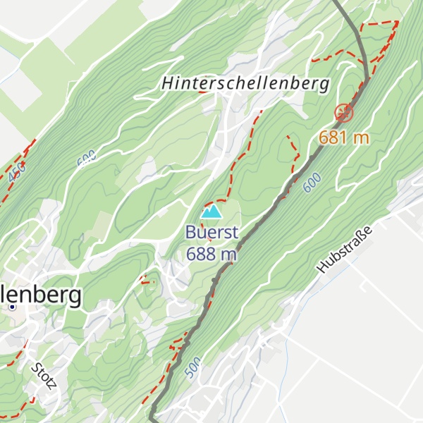 Map of Buerst