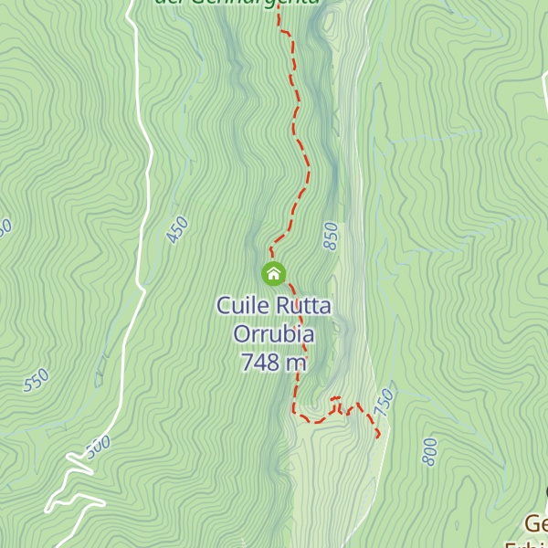 Map of Cuile Rutta Orrubia