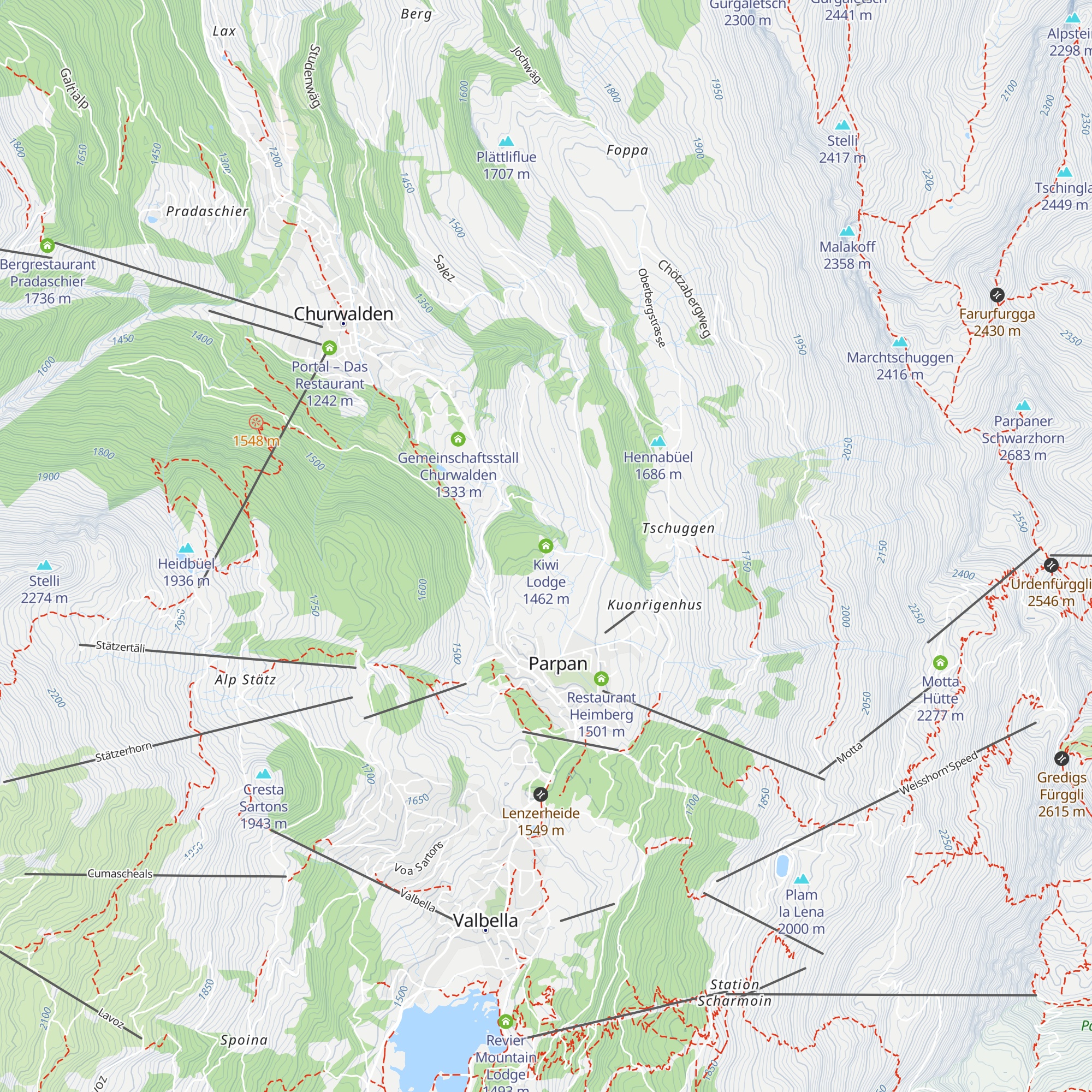Kiwi Lodge map
