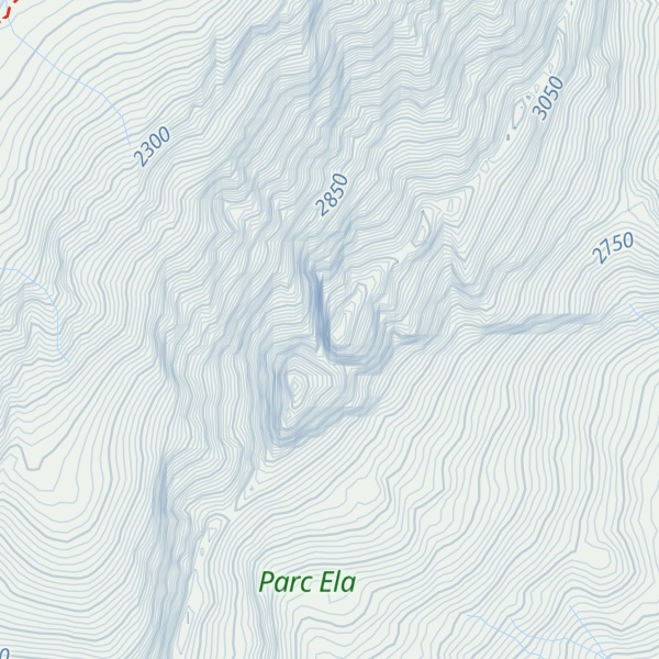 Map of Piz Forbesch