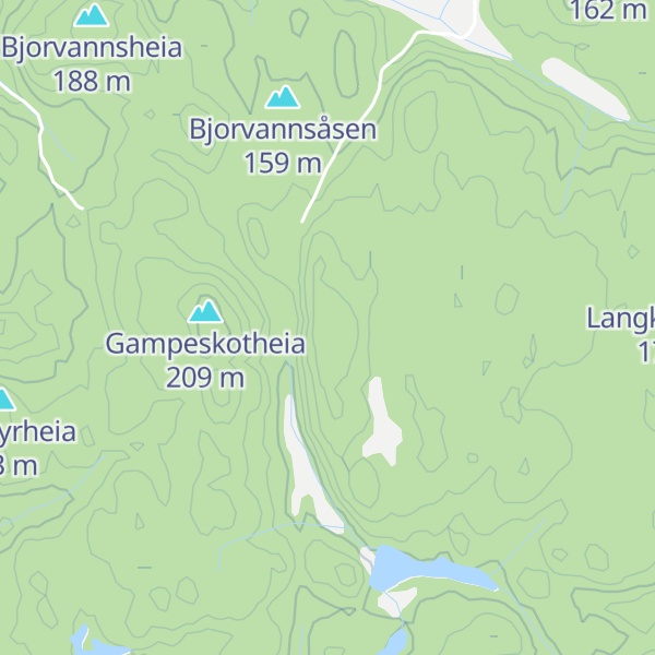 Map of Røymyrheia