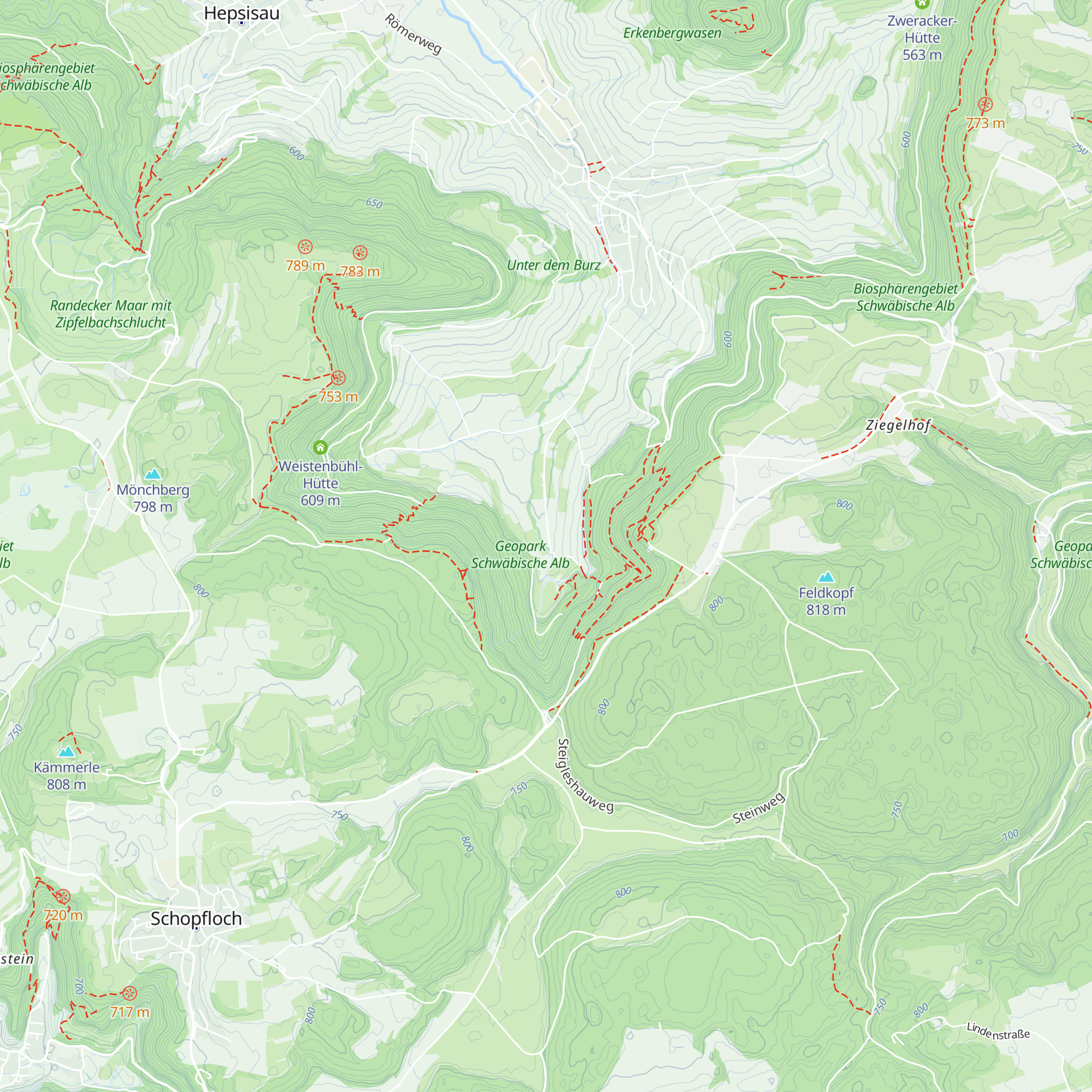 Pfannenhütte map