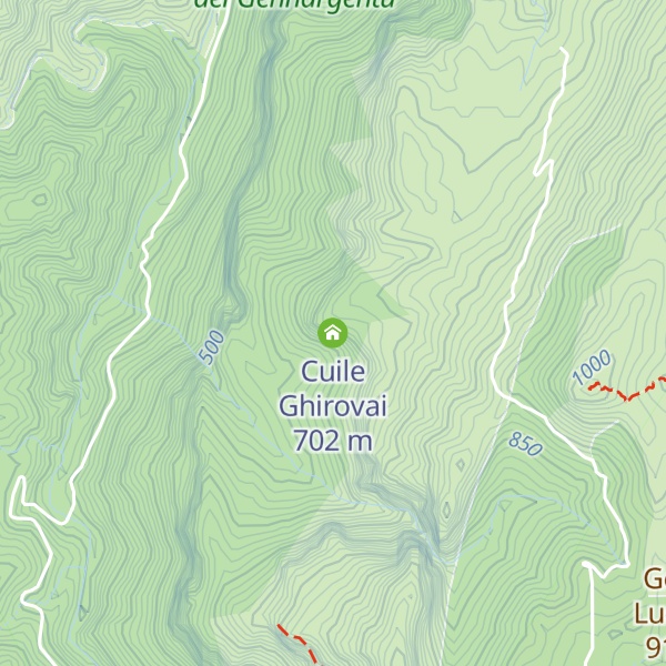 Map of Cuile Ghirovai