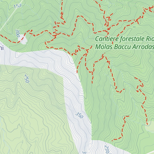 Map of Punta Bucca de Meli