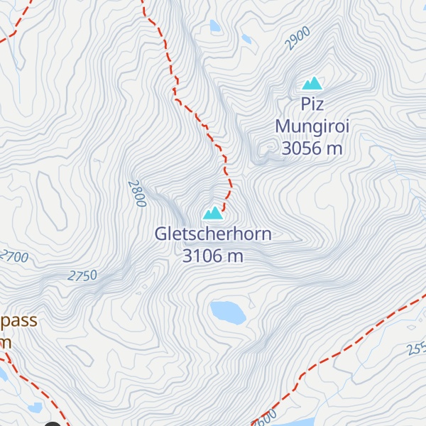 Map of Gletscherhorn
