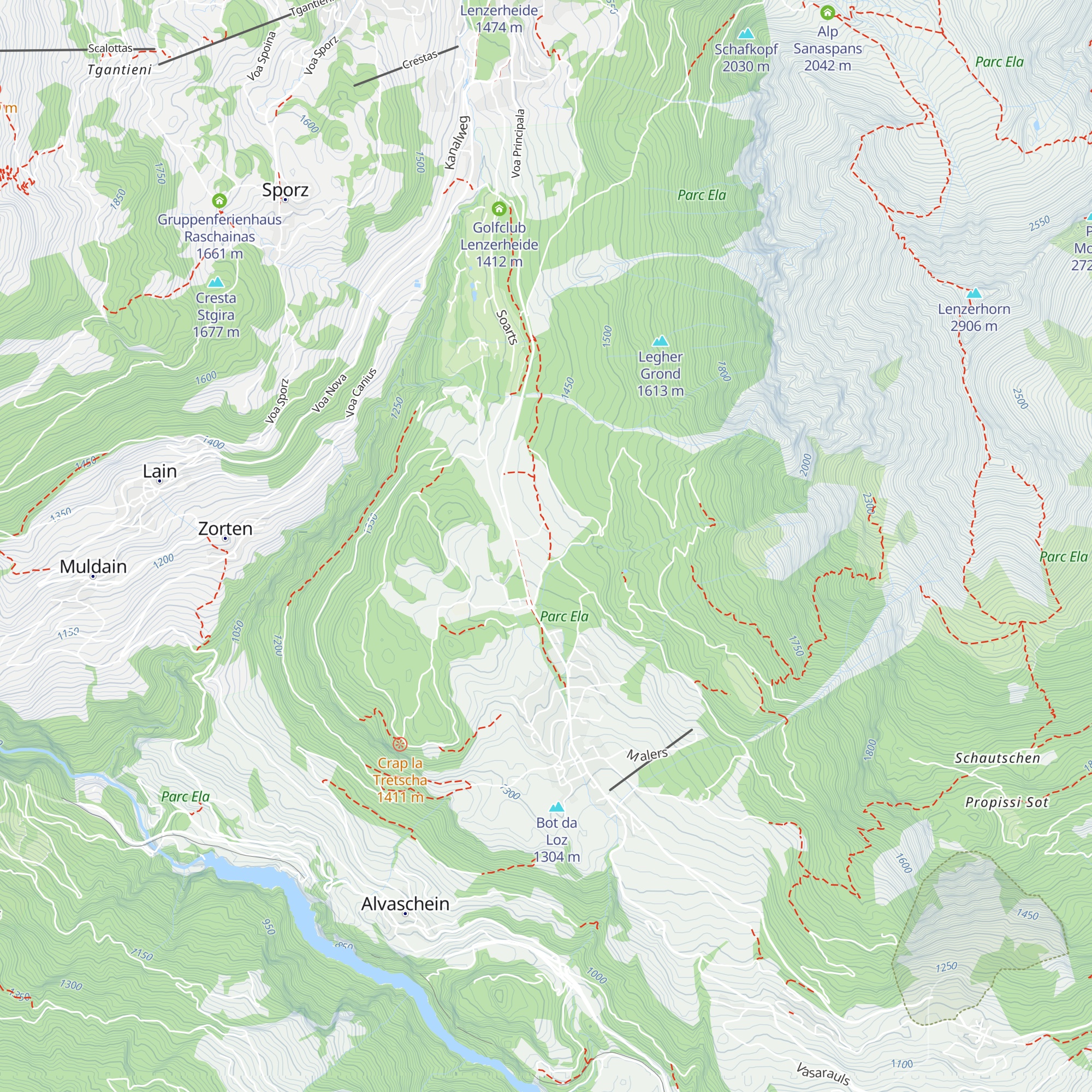 Don Bosco map